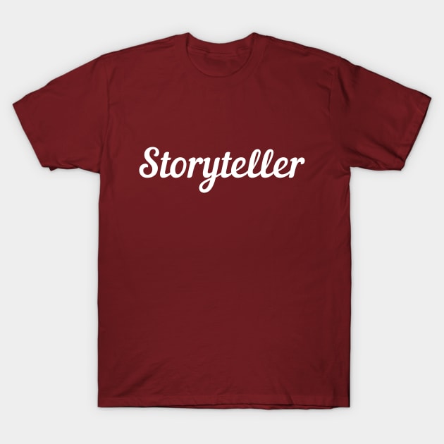 Storyteller T-Shirt by The Writers Society